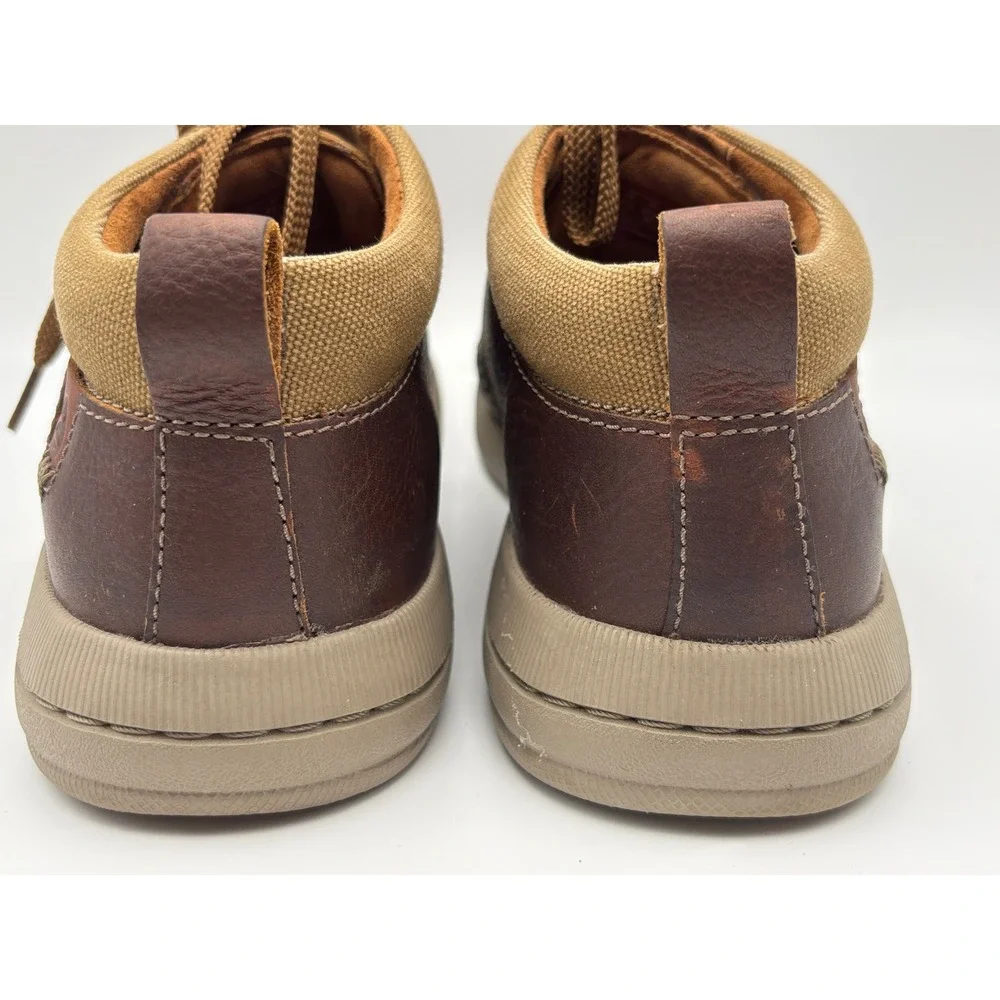 Clarks Collection Extreme Comfort Brown Leather Chukka Boots Mens 9.5